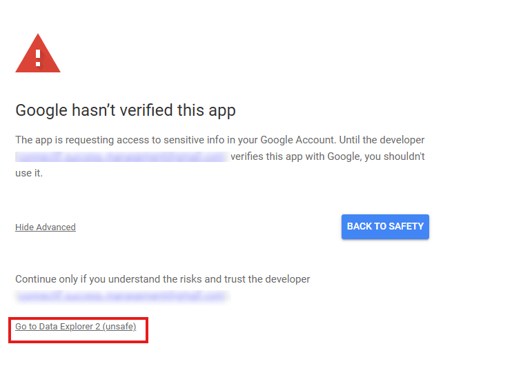 Review permissions App Script 2