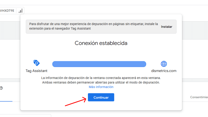 Conectar modo vista previa en GTM
